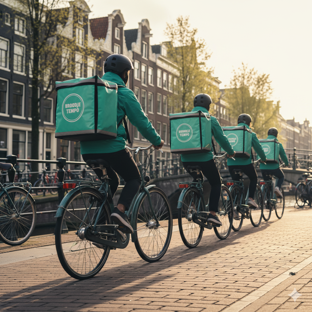 Samenwerking met Fietskoeriers Amsterdam