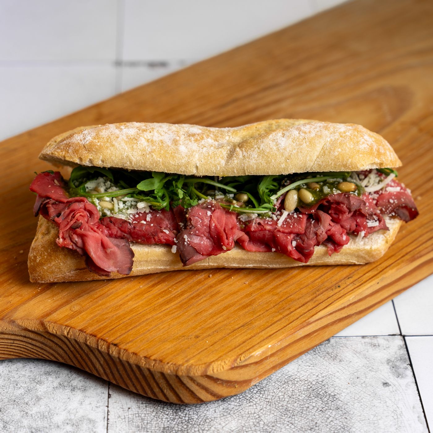 Broodje Rosbief de Luxe