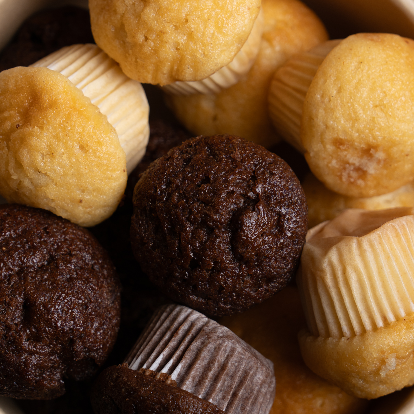 Mini Muffin choco en vanille