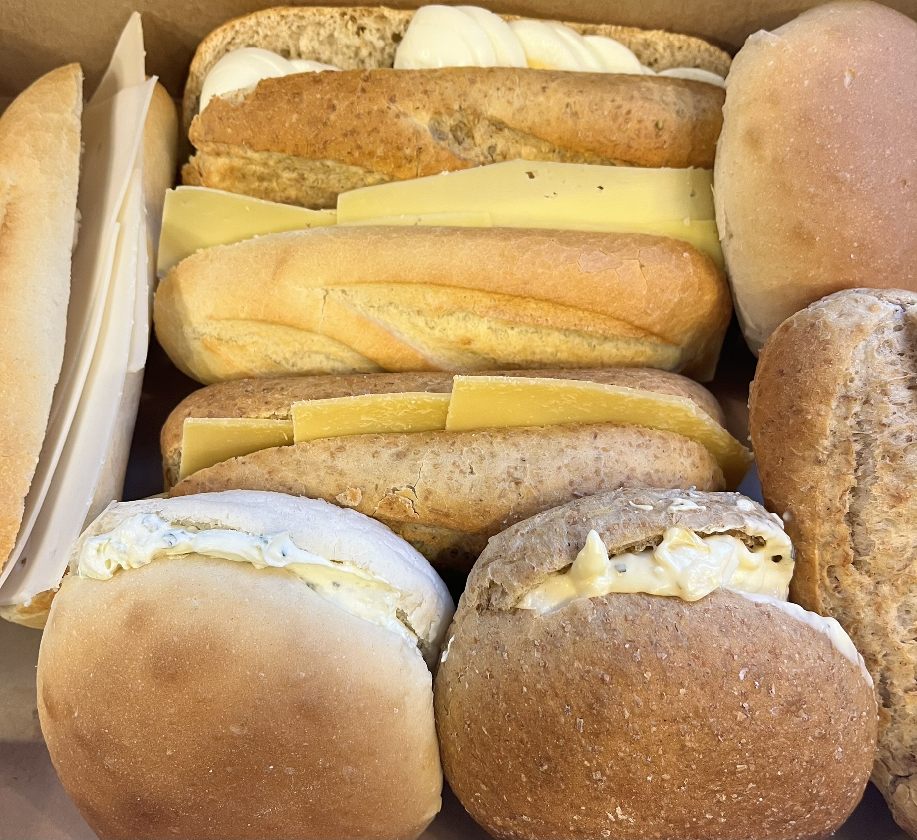 10 Gemengde Broodjes Vegetarisch Simpel