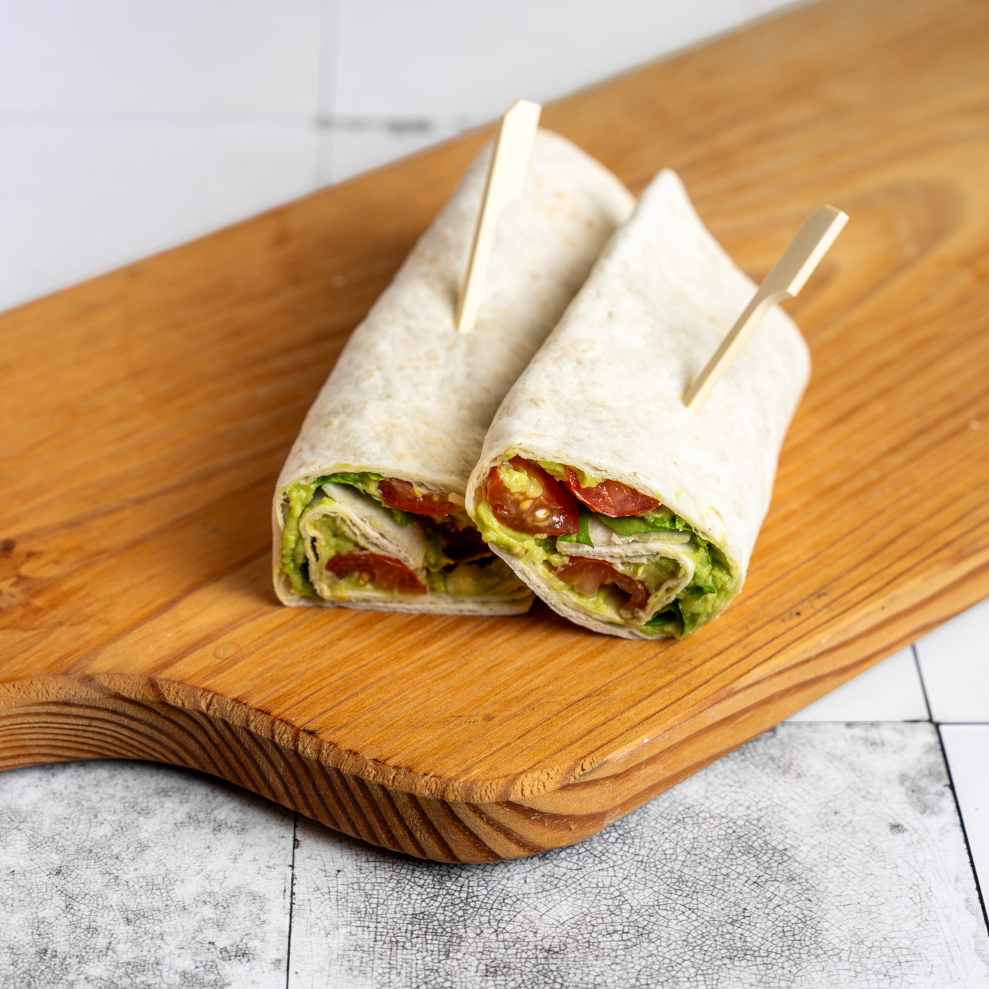 Wrap Smashed Avocado