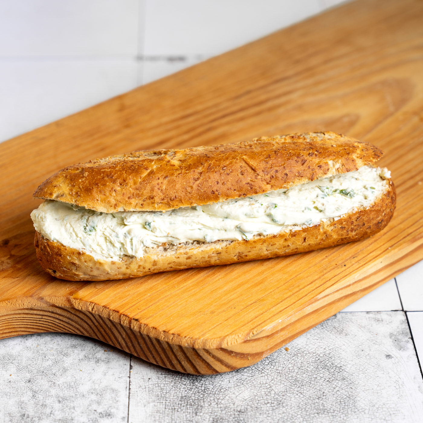 Broodje Bieslook Roomkaas