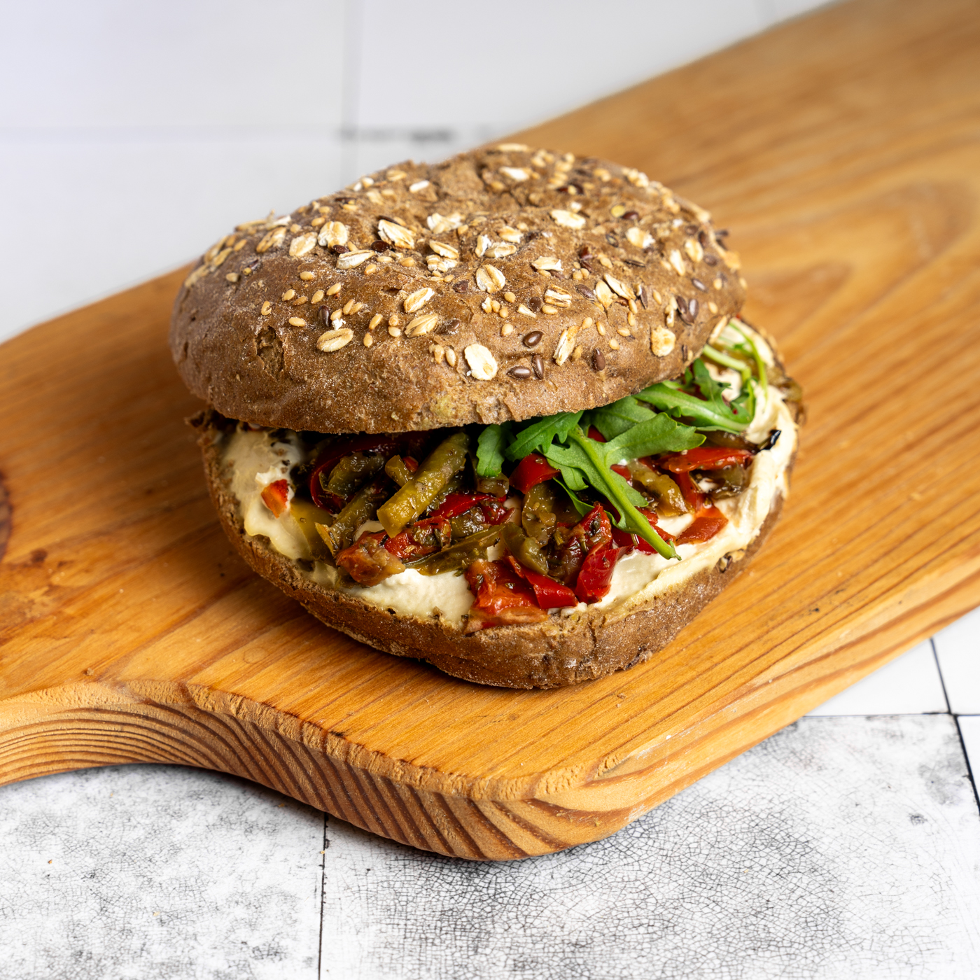 Broodje Vegan Houmous 